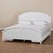 Baxton Studio Elise Transitional White Finished Wood Full Size Storage Platform Bed 168-10827 - alternate 8